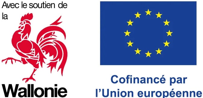 Logo de la Wallonie et de l'Union Européenne